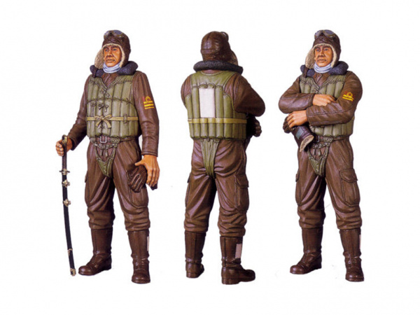 36312 Японский пилот WWII Imperial Japanese Navy Fighter Pilot Tamiya