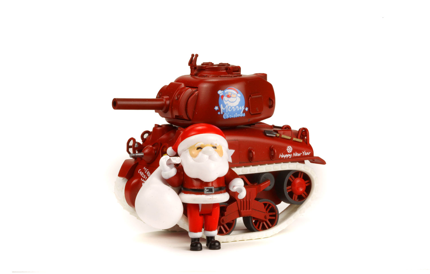 WWV-002 U/S/ Medium Tank M4A1 Sherman Christmas Edition Meng