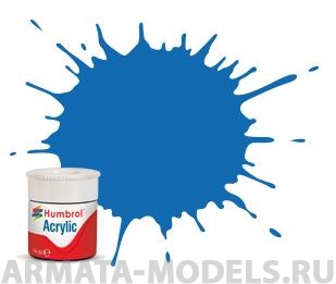 AB0052 Краска акриловая No 52 Балтийский синий- Металик - 14ml Acrylic