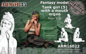 ARM16022 Немецкая танкиста 5 , с губной гармоникой