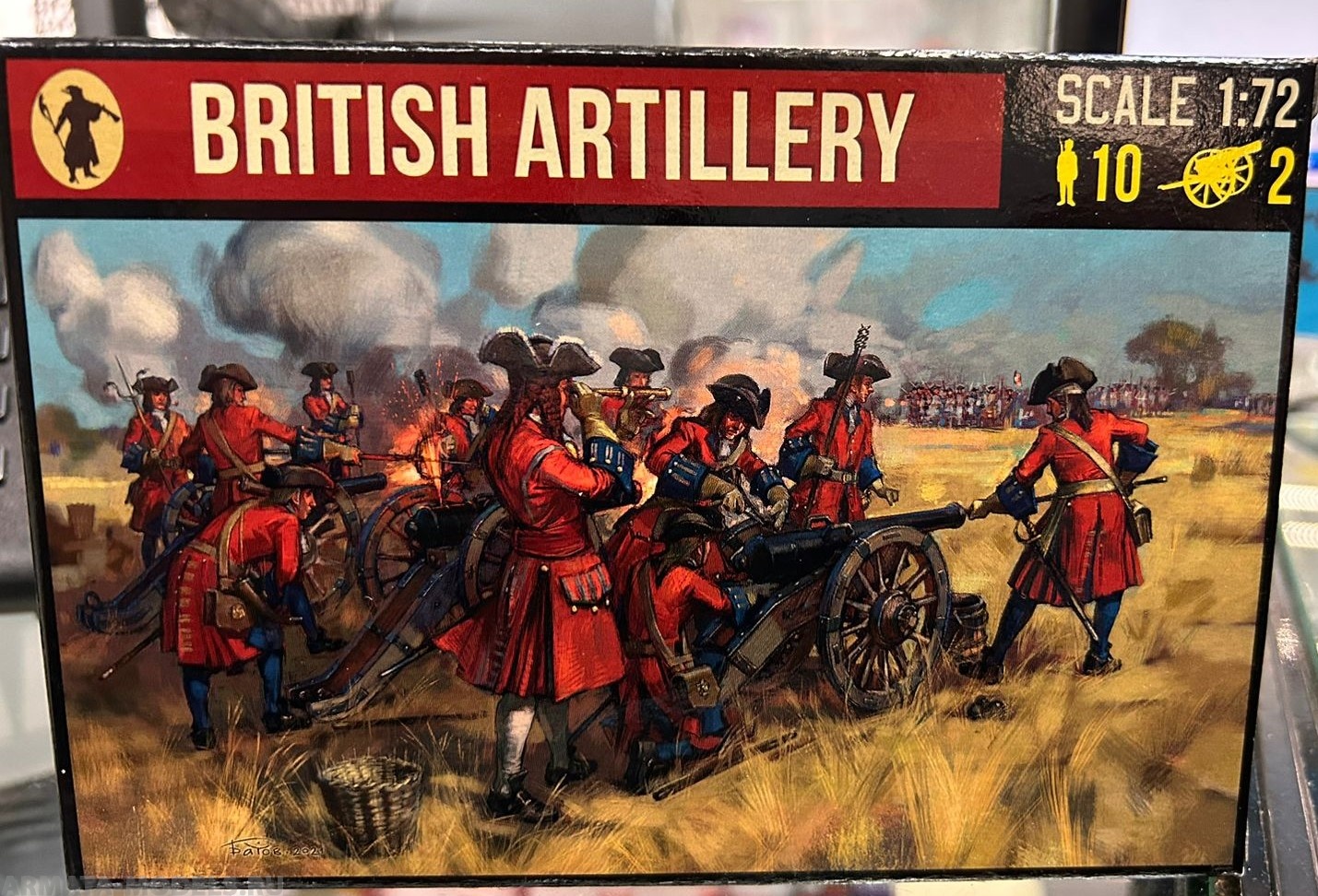 72243ST Фигуры British Artillery Strelets Strelets