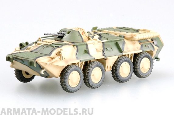 35019EM БТР-80 (СССР) гвардейский в бою Easy Model