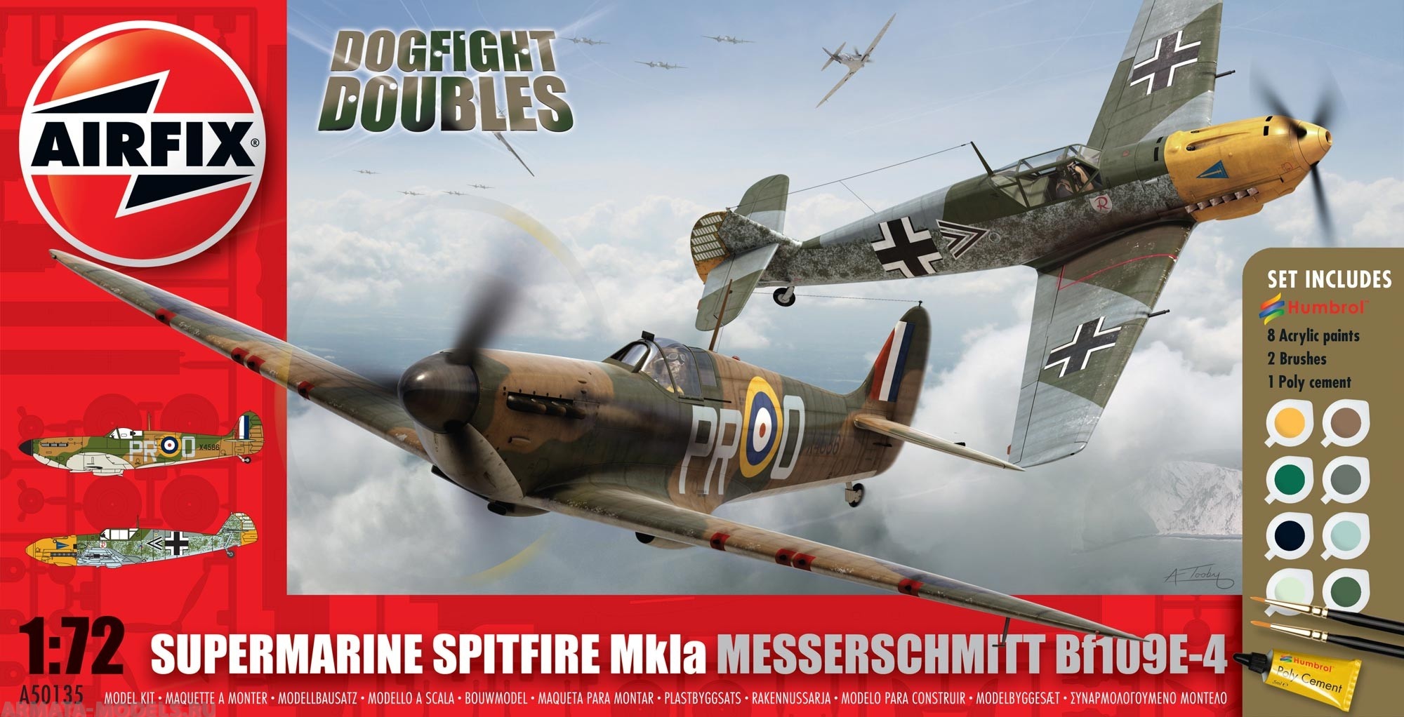 A50135  САМОЛЕТЫ DOGFIGHT Airfix