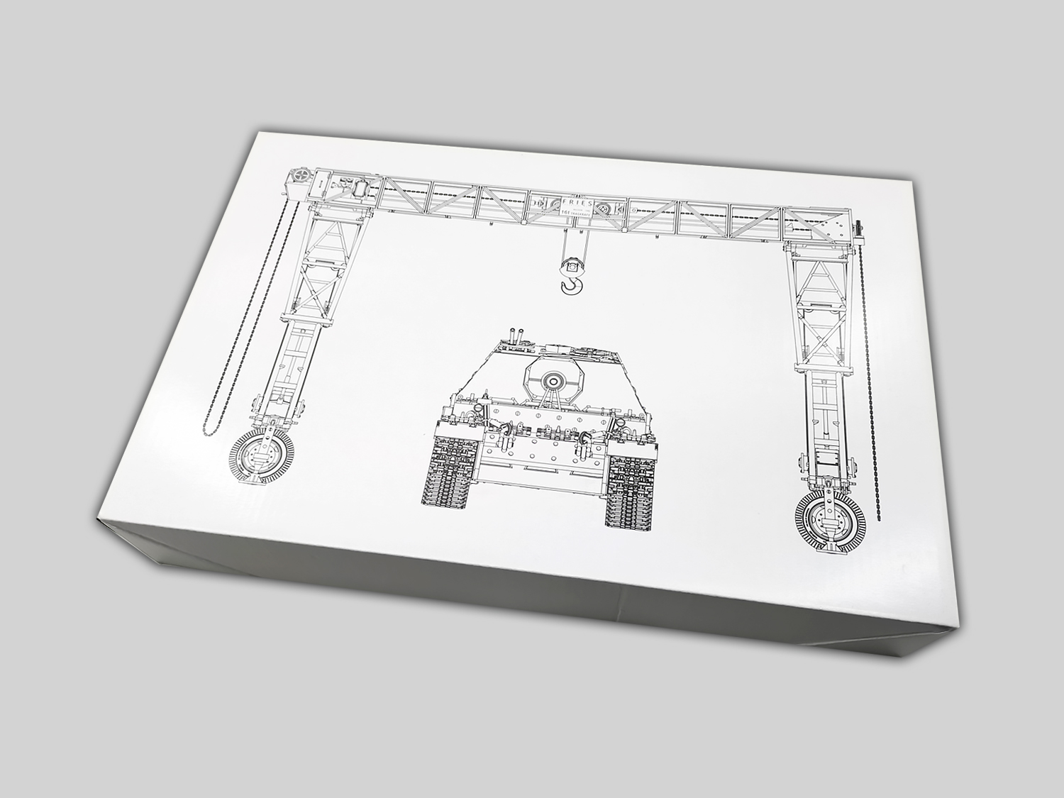 AH35B003 Танковый кран Frieskran 16t Strabokran Amusing Hobby