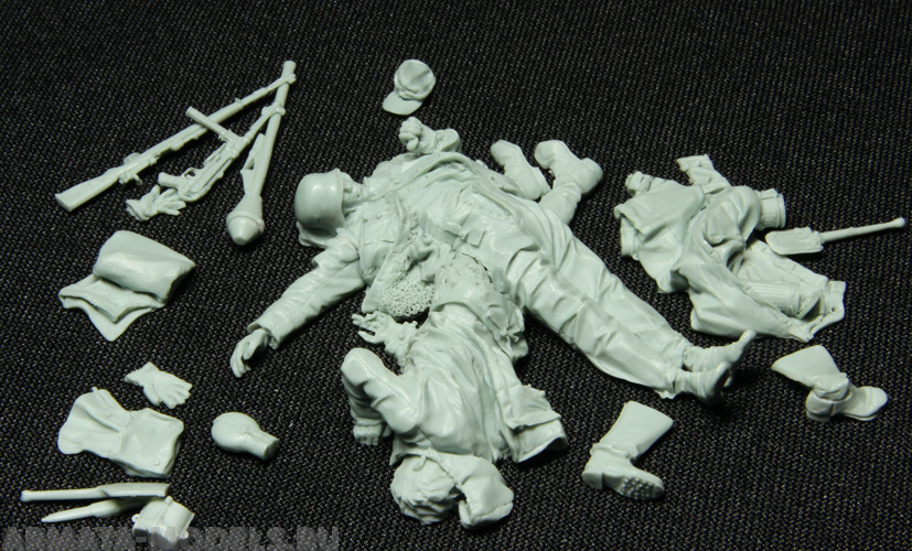 3122STAL Убитые немецкие солдаты Stalingrad