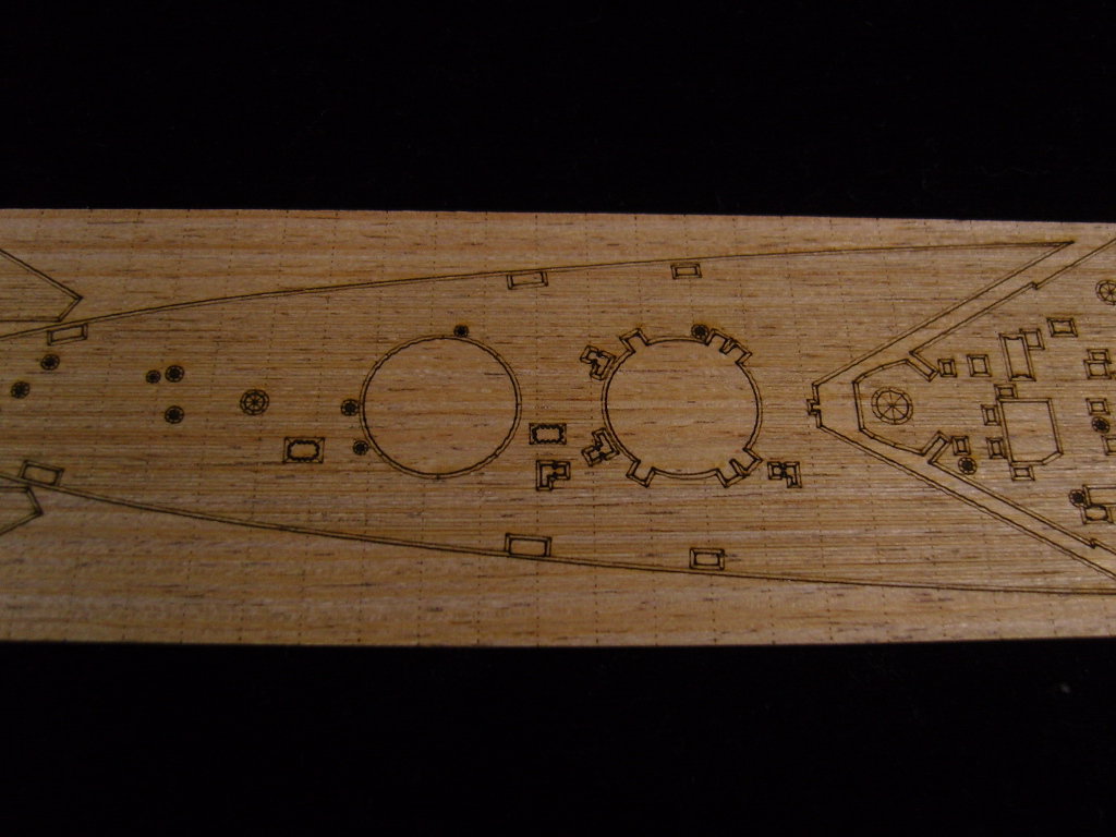 AW20031 Деревянная палуба для HMS HOOD 1941