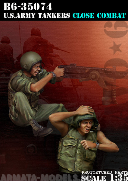B6-35074 US Army Tankers - Close Combat Bravo6