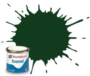 AQ0040 Краска эмалевая No 3 Брауншвейгский зеленый - Глянцевый Tinlet No 2 (50 ml)