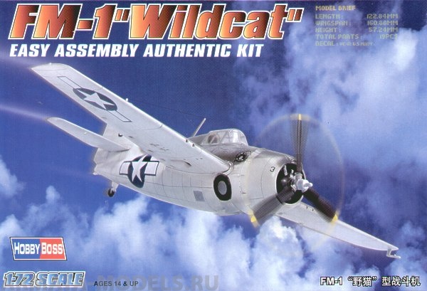 80221 Самолет FM-1 Wildcat Hobby Boss