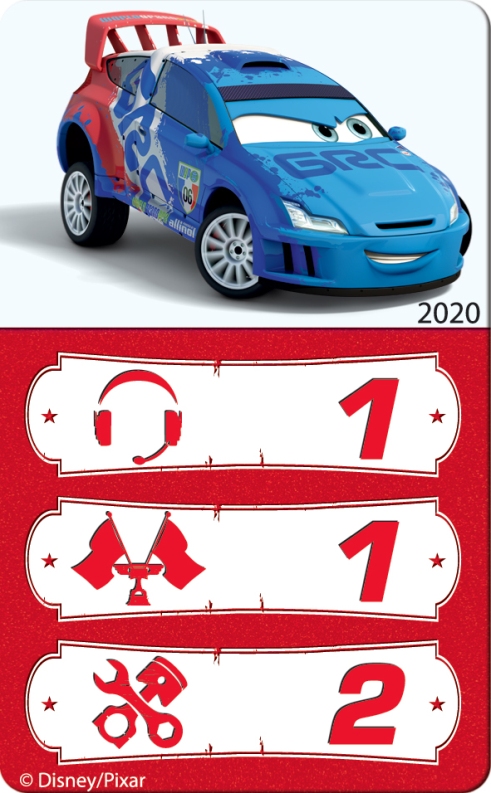 2020 Тачки Дисней Рауль Звезда