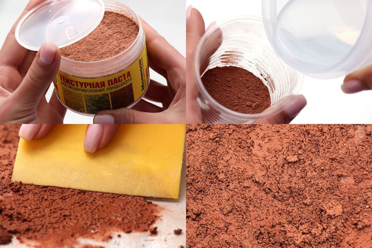 150pst004 Текстурная паста для ландшафта &amp;quot;Суглинок&amp;quot; 250 гр.