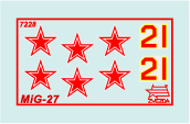 7228 Самолет МиГ-27 Звезда