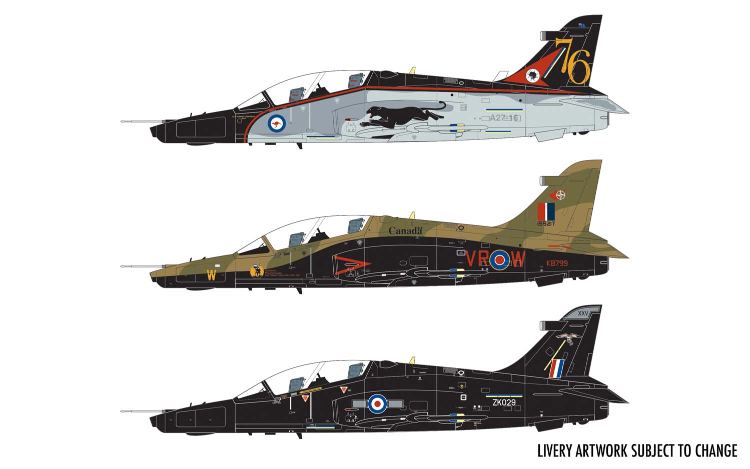 A03073A Сборная модель самолета BAE Hawk 100 Series Airfix
