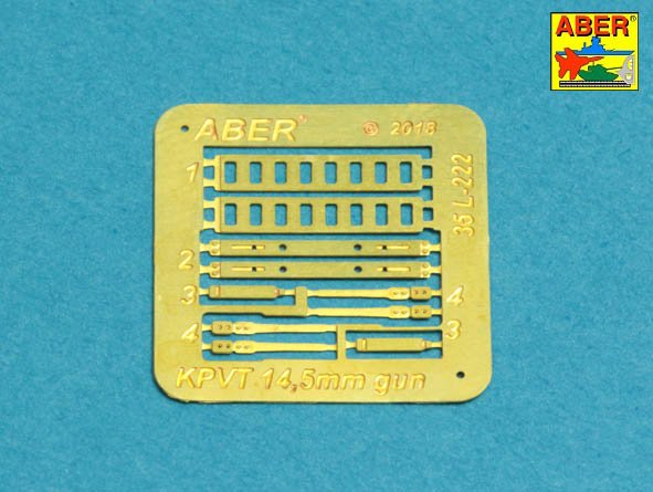 ABR-35-L-222 Точеный ствол Set of 2 barrels for Russian 14,5 mm machine guns KPVT used on ZPU-2 or ZPU-4 для Universal set