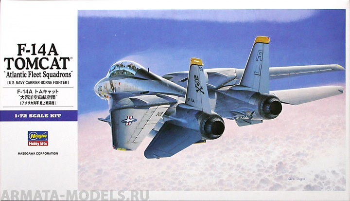 00544  Самолет F-14A Tomcat Hasegawa