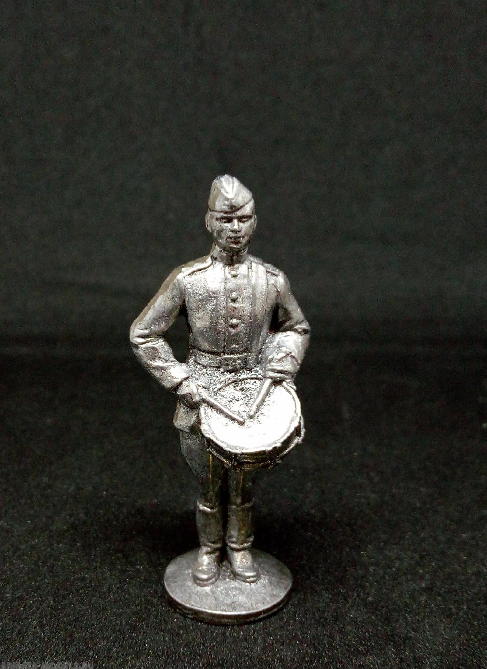 Н-7-005 Барабанщик Солдатики "Ура"