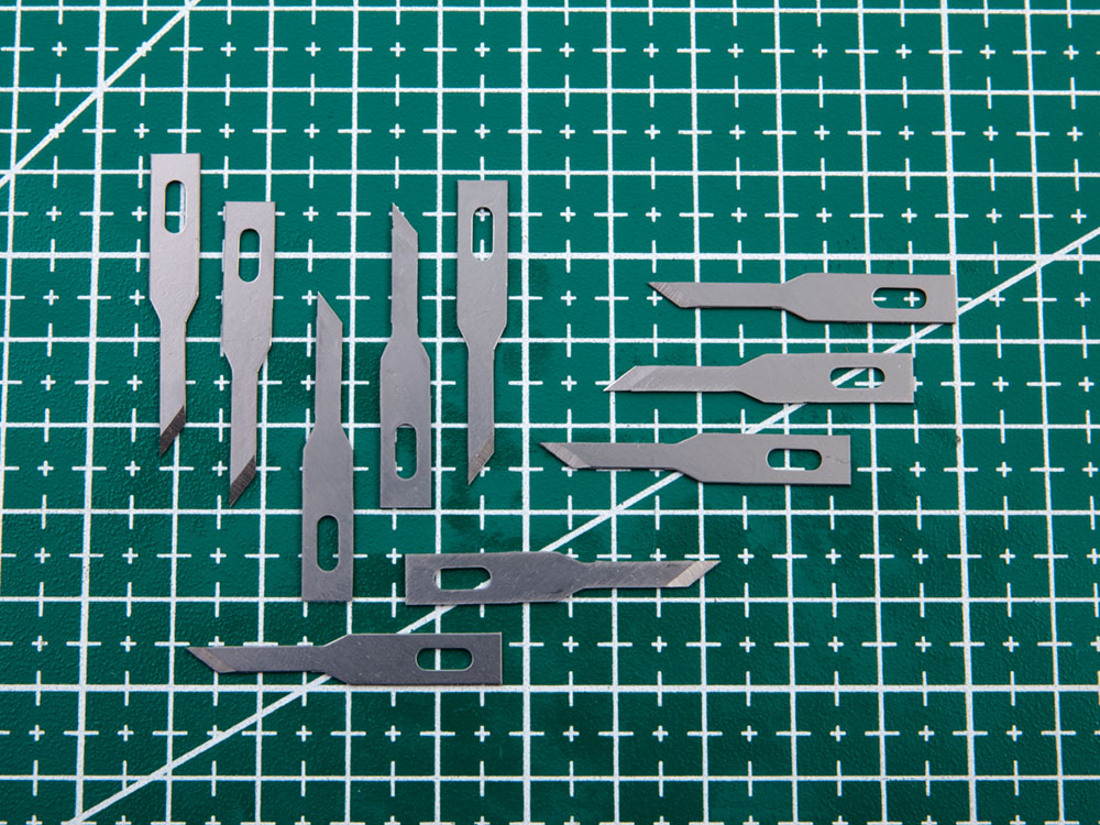 0627MCH Сменное лезвие модельного ножа №9 10 шт