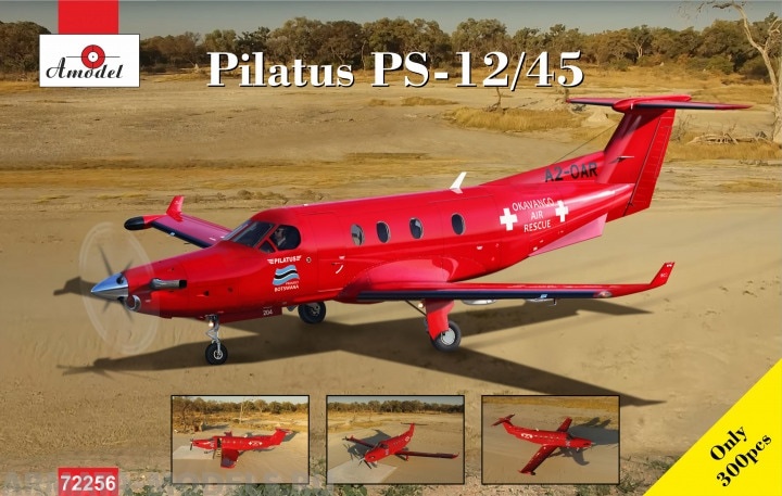 AM72256 Самолет Pilatus Pc-12/45 Amodel