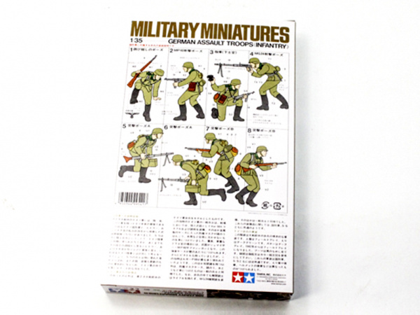 35030T Немецкие пехотинцы в атаке, 8 фигур Tamiya