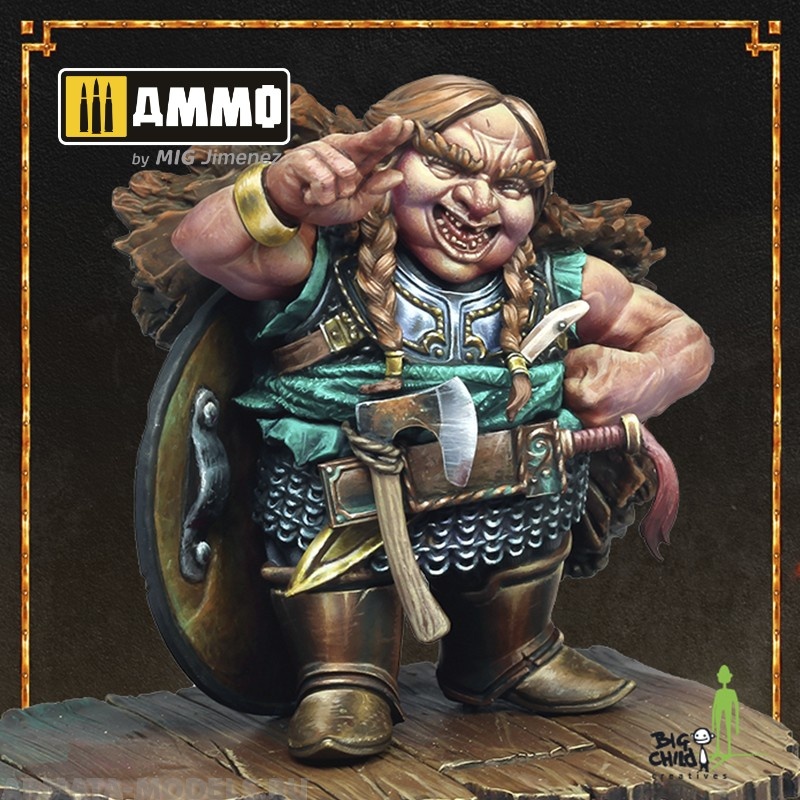 BCTK70005 Миниатюра Evelina Shieldbreaker BIG CHILD