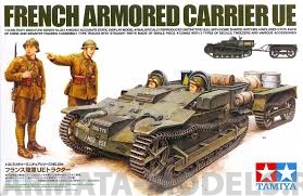 35284T Французская танкетка UE с прицепом Tamiya