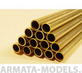KS9828 Латунная трубка 10х0,45 мм, 1 шт