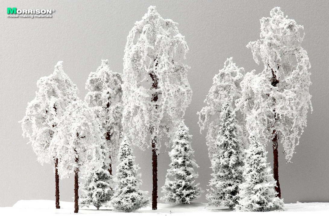 011duz020 Зимнее дерево для макета 20 см. серия «Profi»