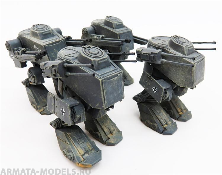 UA72195 Fist of War German WWII BLF-100A light fighting Mech Modelcollect