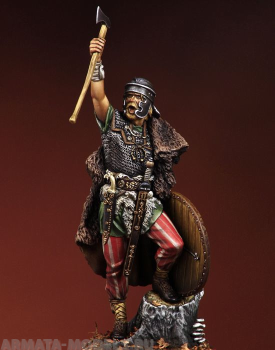 75-100PEG Germanic-Roman Warrior, 1st Century A.D. Pegaso Models