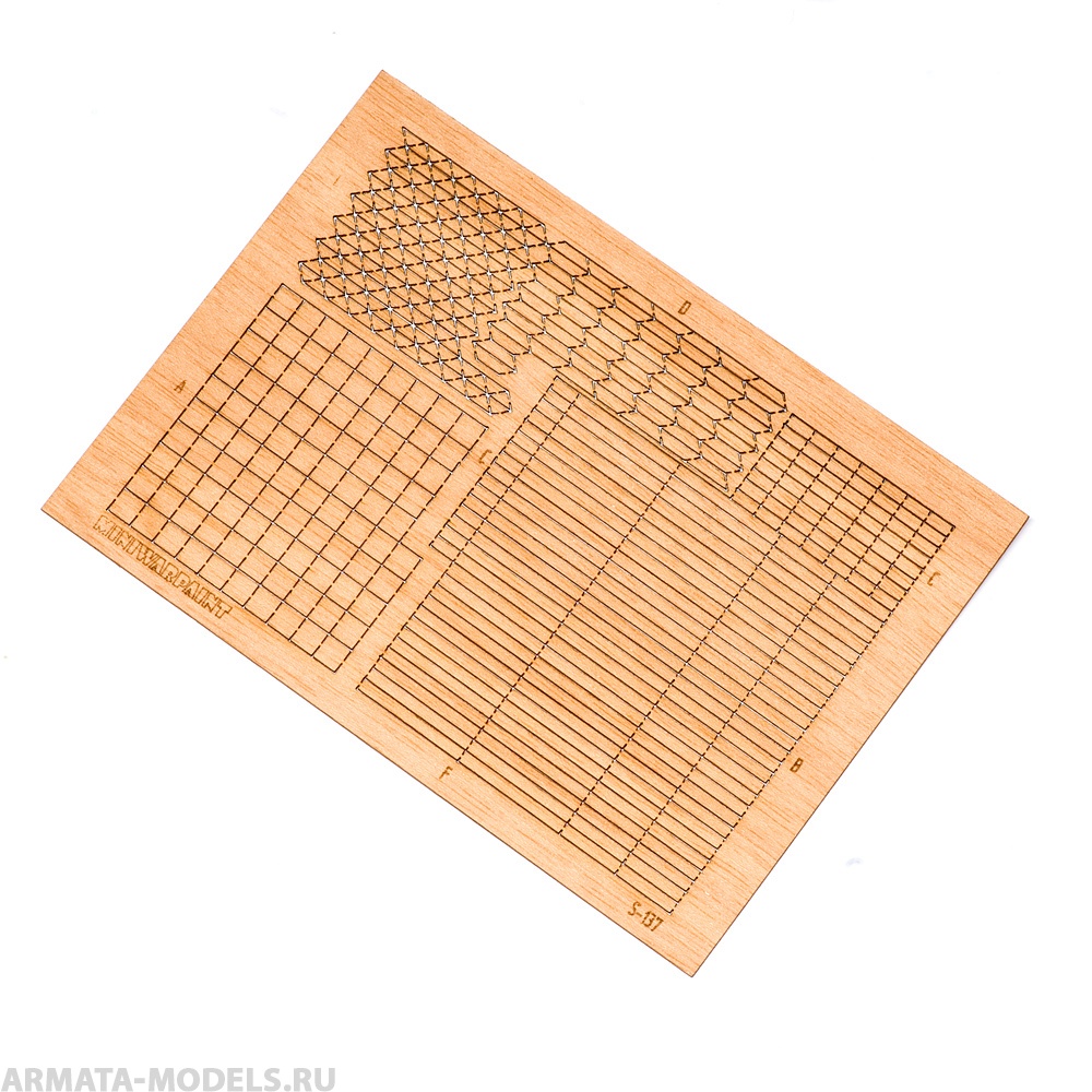 S-137 Паркет наборный Версальский квадрат, размер M