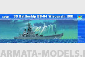 05706P US Battleship BB-64 Wisconsin 1991