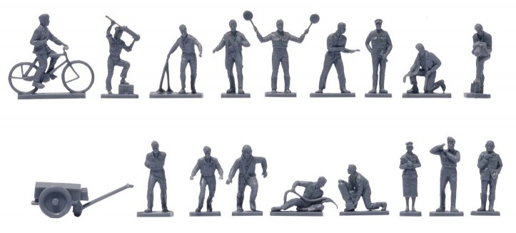 A00747V Набор солдатиков RAF Personnel Airfix