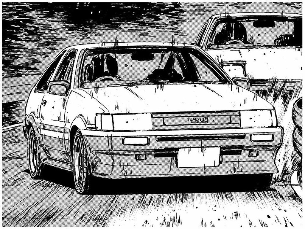 05736 Toyota Levin AE86 Akiyama Wataru Aoshima
