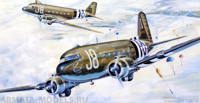 02828 Самолет  C-47A Скайтрейн  Trumpeter