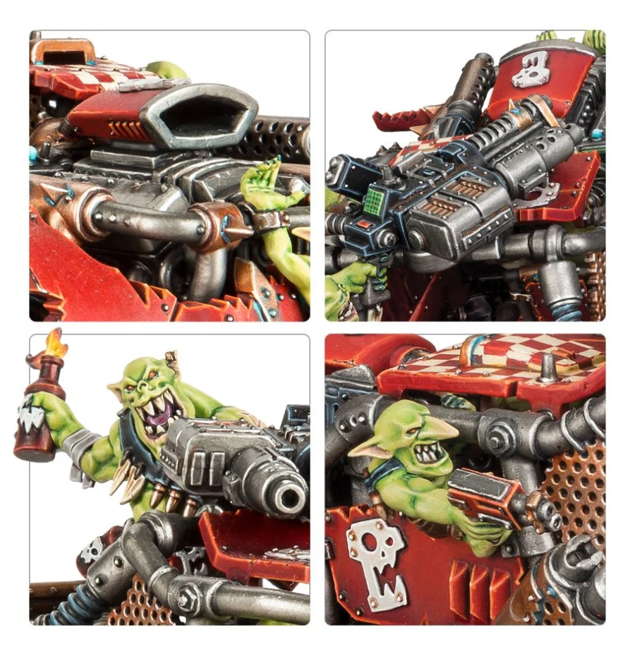 50-39GW Набор Орки. Испепелила (Orks Boomdakka Snazzwagon)