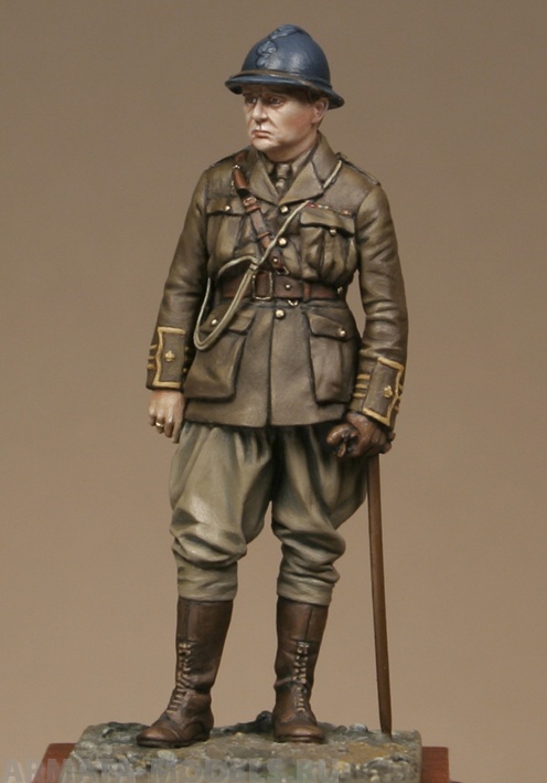 GG26 Фигура Winston Churchill 1915 Metal Modeles