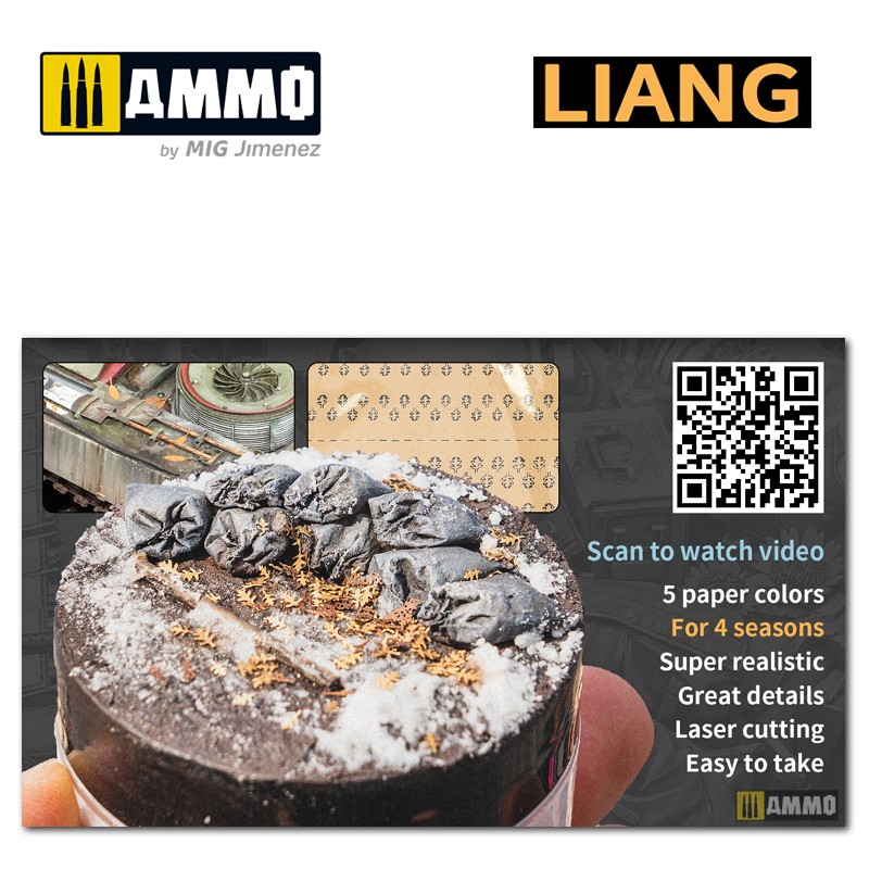 LIANG-0149 Набор декораций Paper Leaves Series - Summer 1