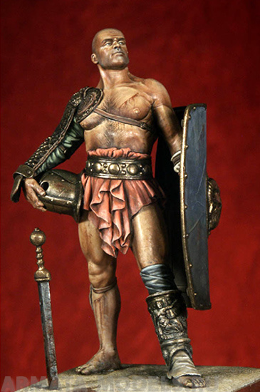 75-023PEGASO Roman Gladiator 'Secutor' Pegaso Models