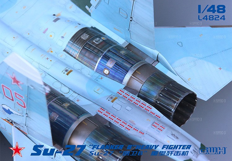 L4824 Российский истребитель Су-27 Great Wall