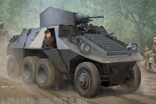 83889 БТР M35 Mittlere Panzerwagen (ADGZ-Daimler) 1/35 Hobby Boss