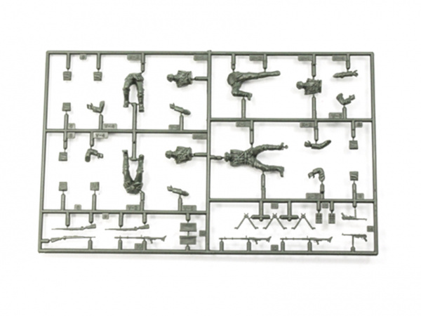35030T Немецкие пехотинцы в атаке, 8 фигур Tamiya