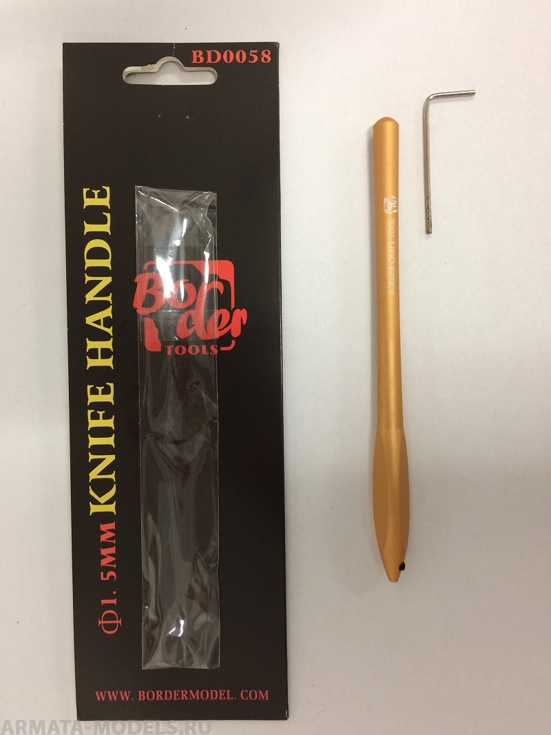 BD0058-O Металлическая оранжевая рукоятка для скребка