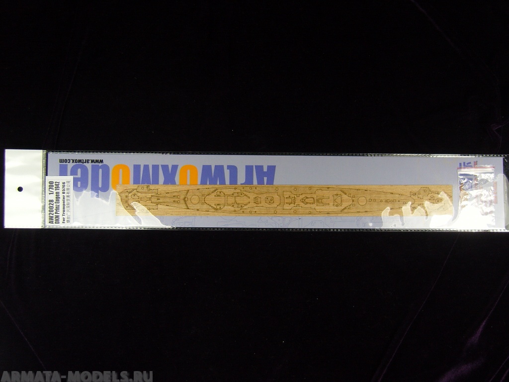 AW20033 Деревянная палуба для DKM Prinz Eugen 1945