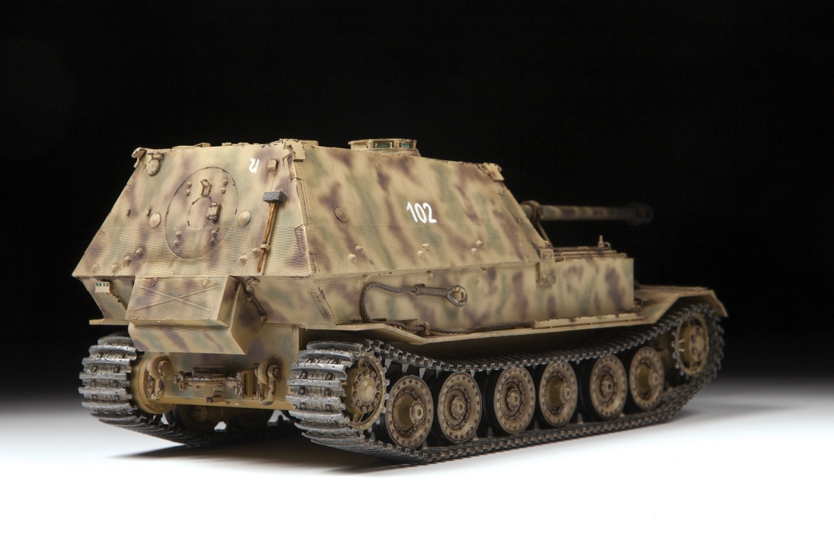 3659 Немецкий истребитель танков «Элефант» (German tank destroyer Sd.Kfz.184 Elefant) Звезда
