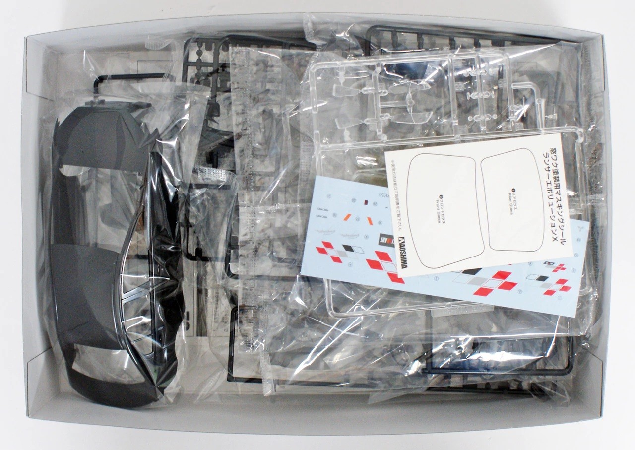 05987 Mitsubishi Lancer Evolution X RalliArt '07 Aoshima