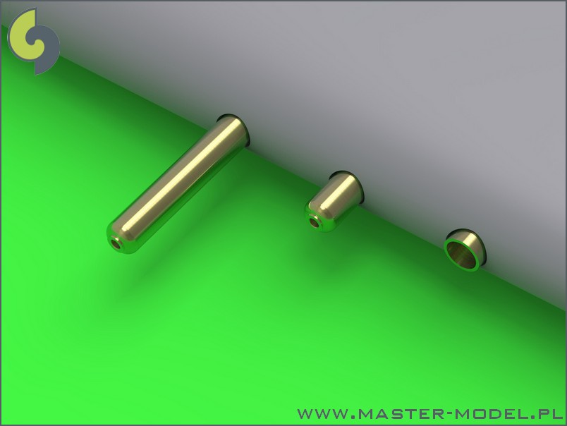 AM-32-079 F6F-5 Hellcat - позднее вооружение (прикрытые стволы Браунинга .50 калибра)