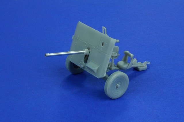 35B50RB Ствол British 40mm QF 2 pdr L/50 British Anti-Tank Gun Barrel
