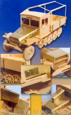 LE35055 Фототравление для German 3 Ton Half-track (Late Verson) Sd.kfz.11 /w punch parts for AFV Club