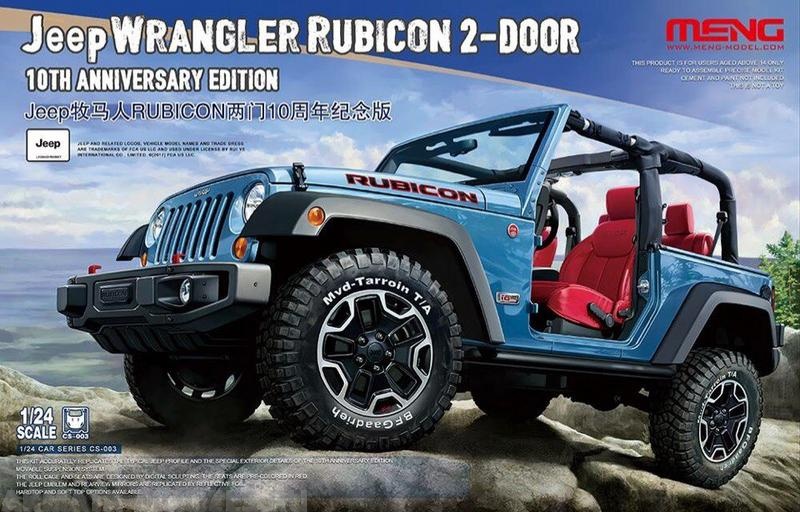 CS-003 Jeep Wrangler Rubicon 2-door 10th Anniversary Meng