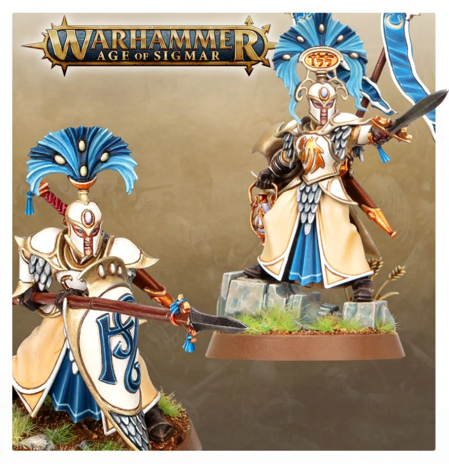 87-59GW Набор Люминеты, Повелители Владений. Аураланские Хранители (Lumineth Realm-lords: Vanari Auralan Wardens)